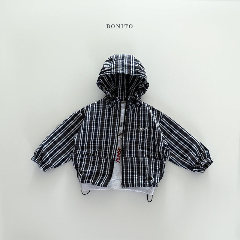 bonito / windbreaker hood jumper【for kids,Jr.&adult】
