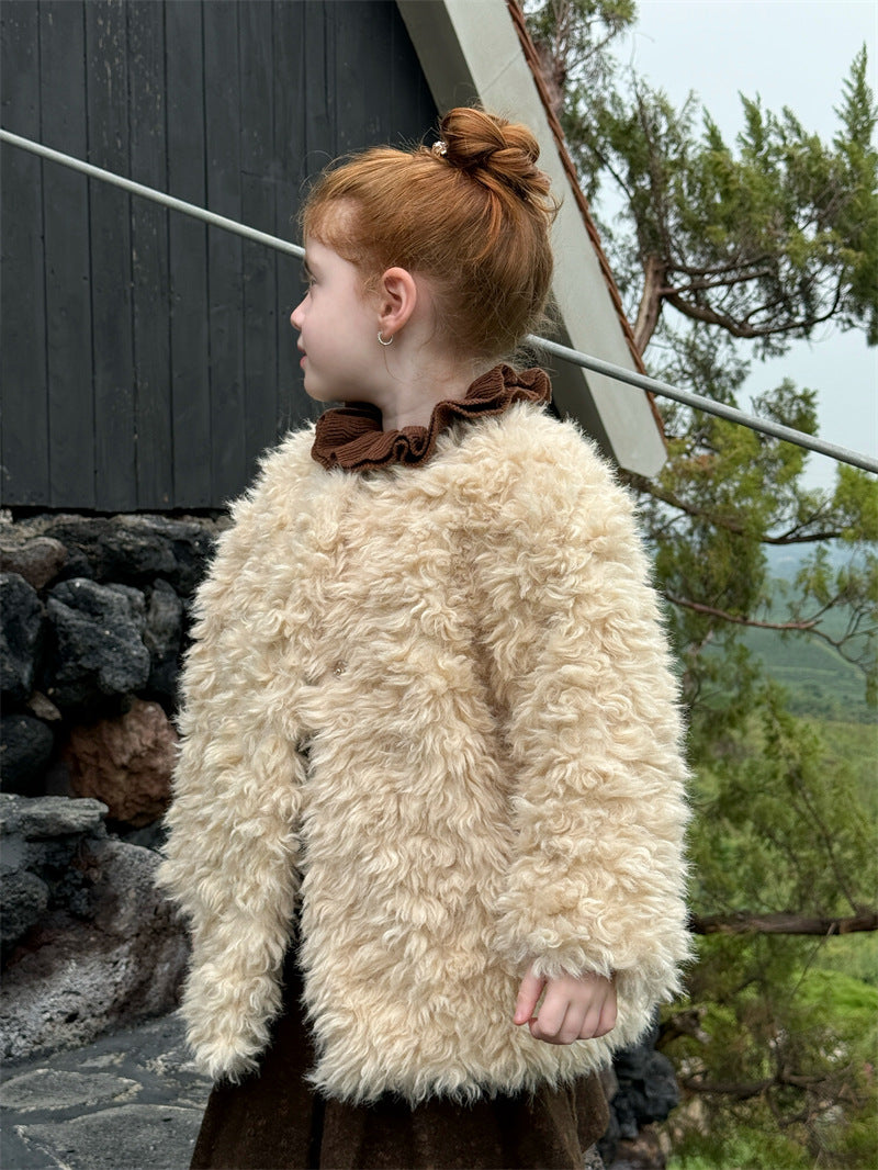 cheng le  / mink coat 【for kids , jr 】