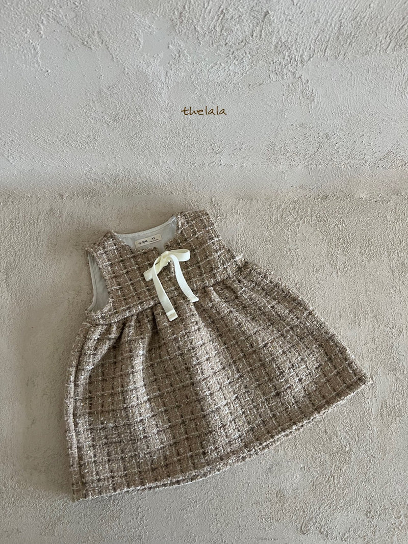 thelala / tweed onepiece