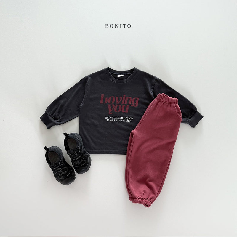 bonito / loving you shibori t【for kids&Jr.】