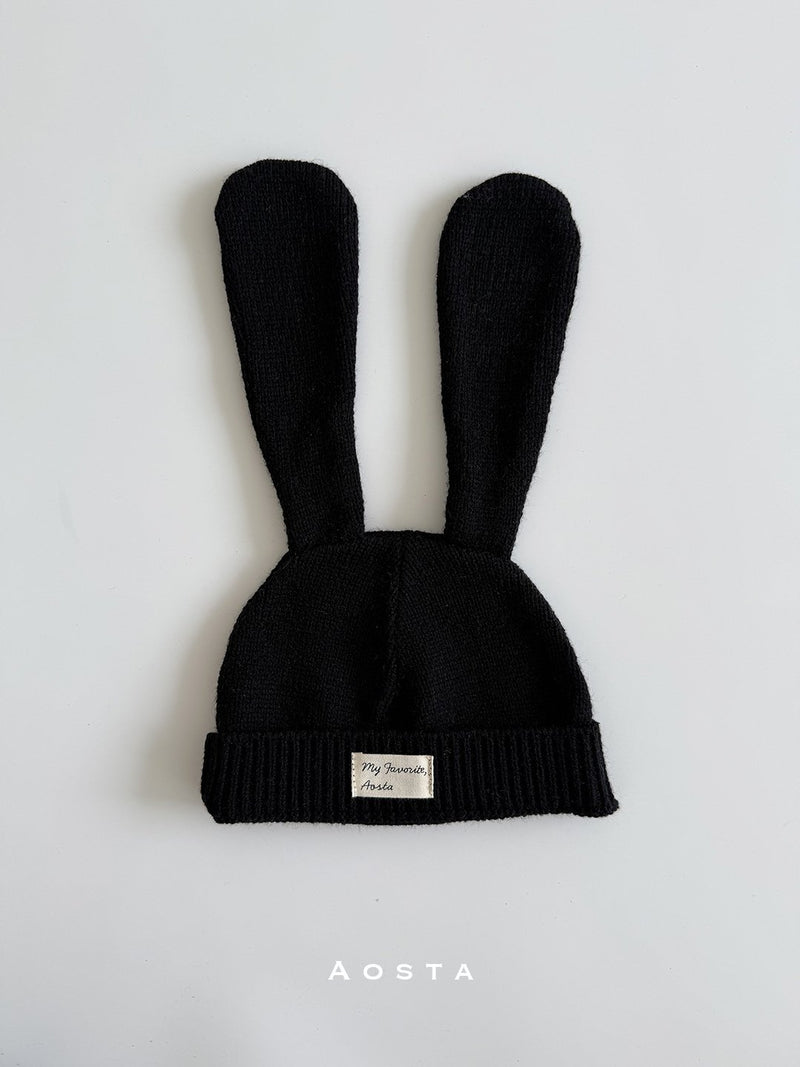 aosta / knit rabbit hat