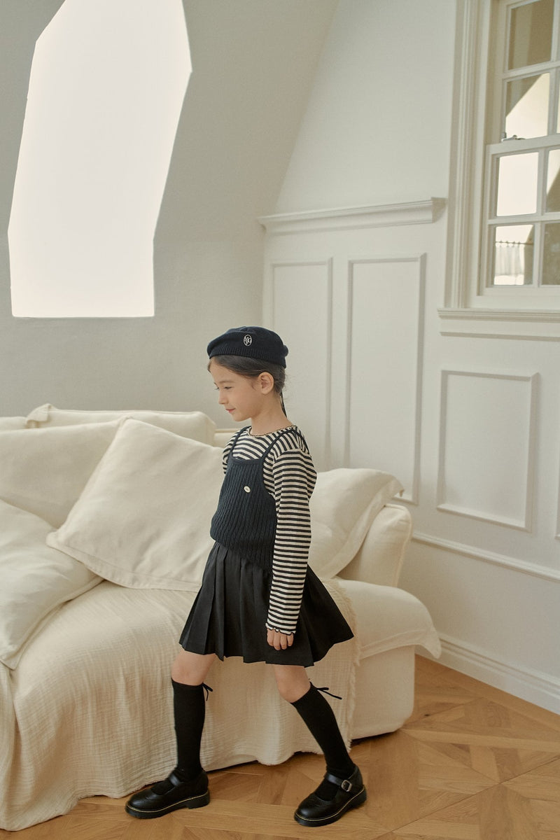 momo ann / knit bustier【for kids】