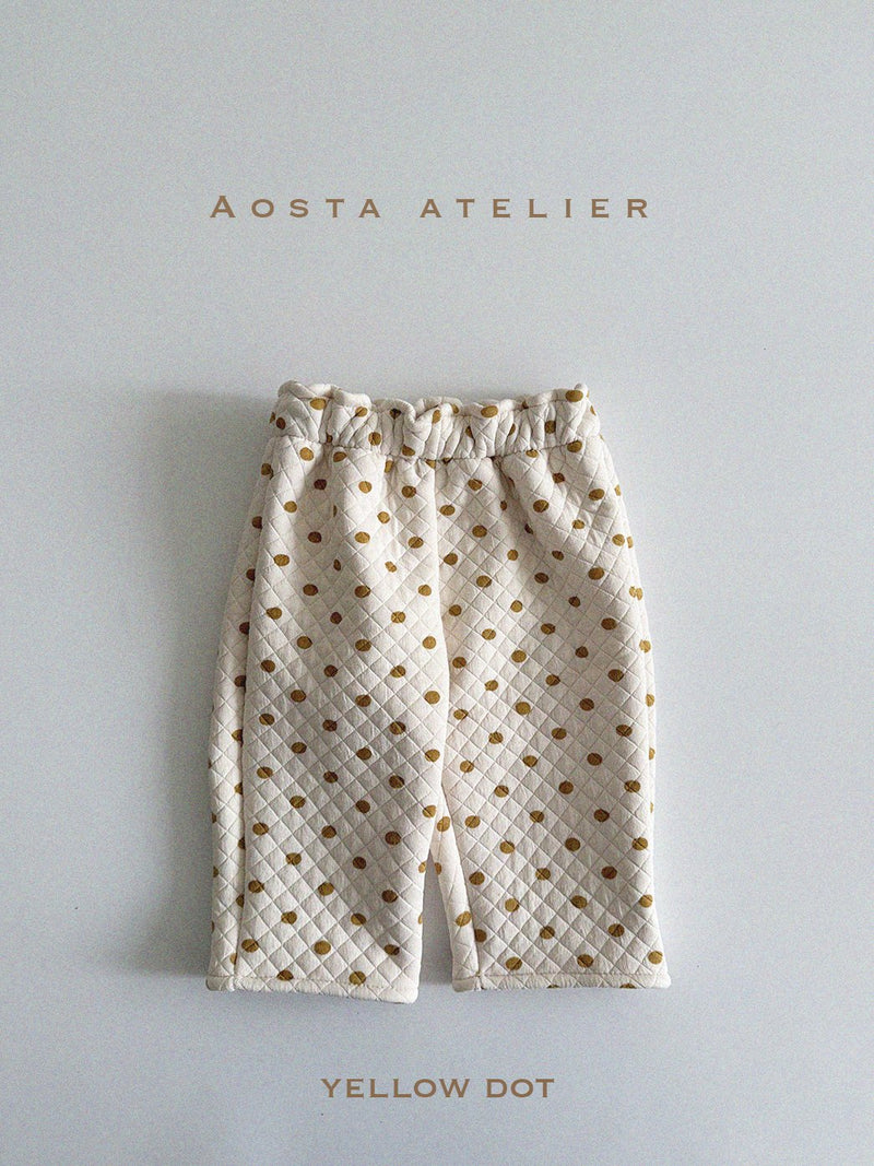 aosta / quilted pants