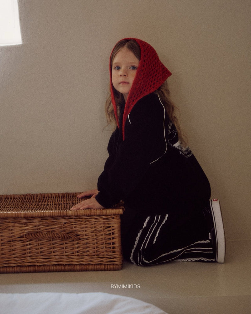 by mimi  / two way veloa pants【for kids , jr】