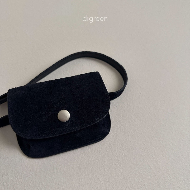 digreen / mini suede belt bag