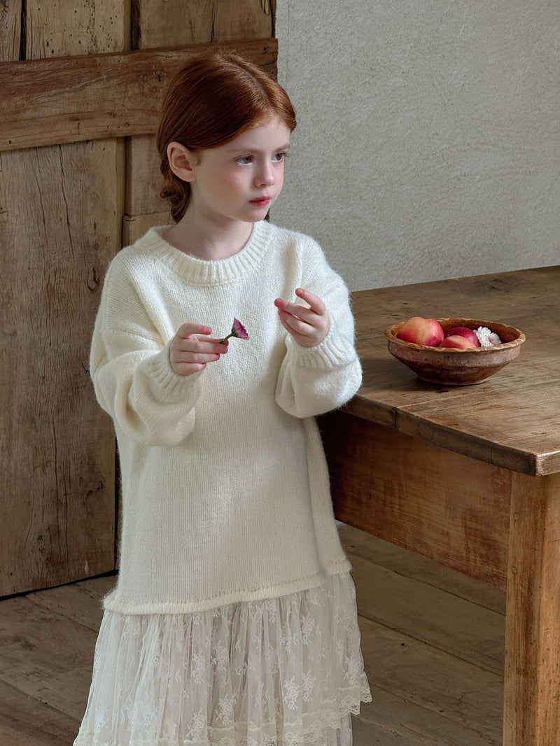 otaly / knit layered one-piece【for kids , jr】(no.5691)