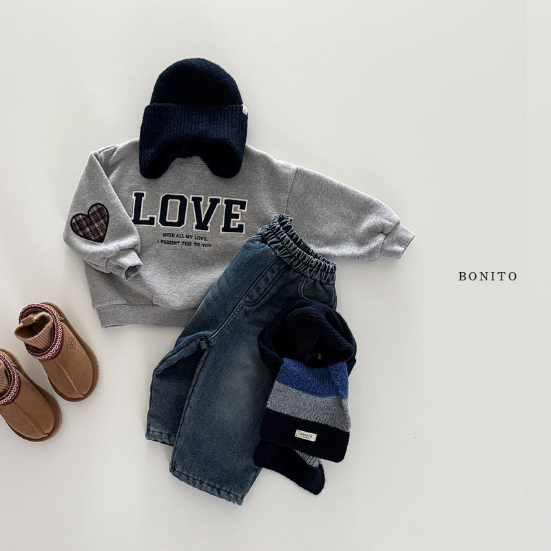 bonito / love heart bandek mtm 【for kids&Jr.】