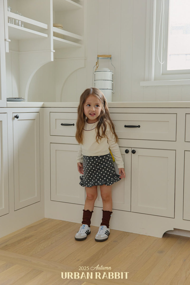 urban rabbit / picot camisole set【for kids & Jr.】