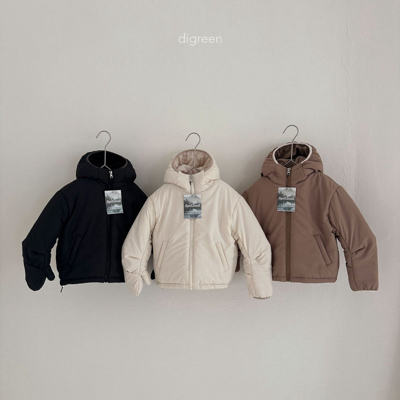 digreen / ANDUS padded jumper