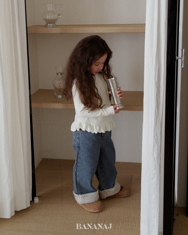 bananaj / juju polar tee【for kids & jr.】