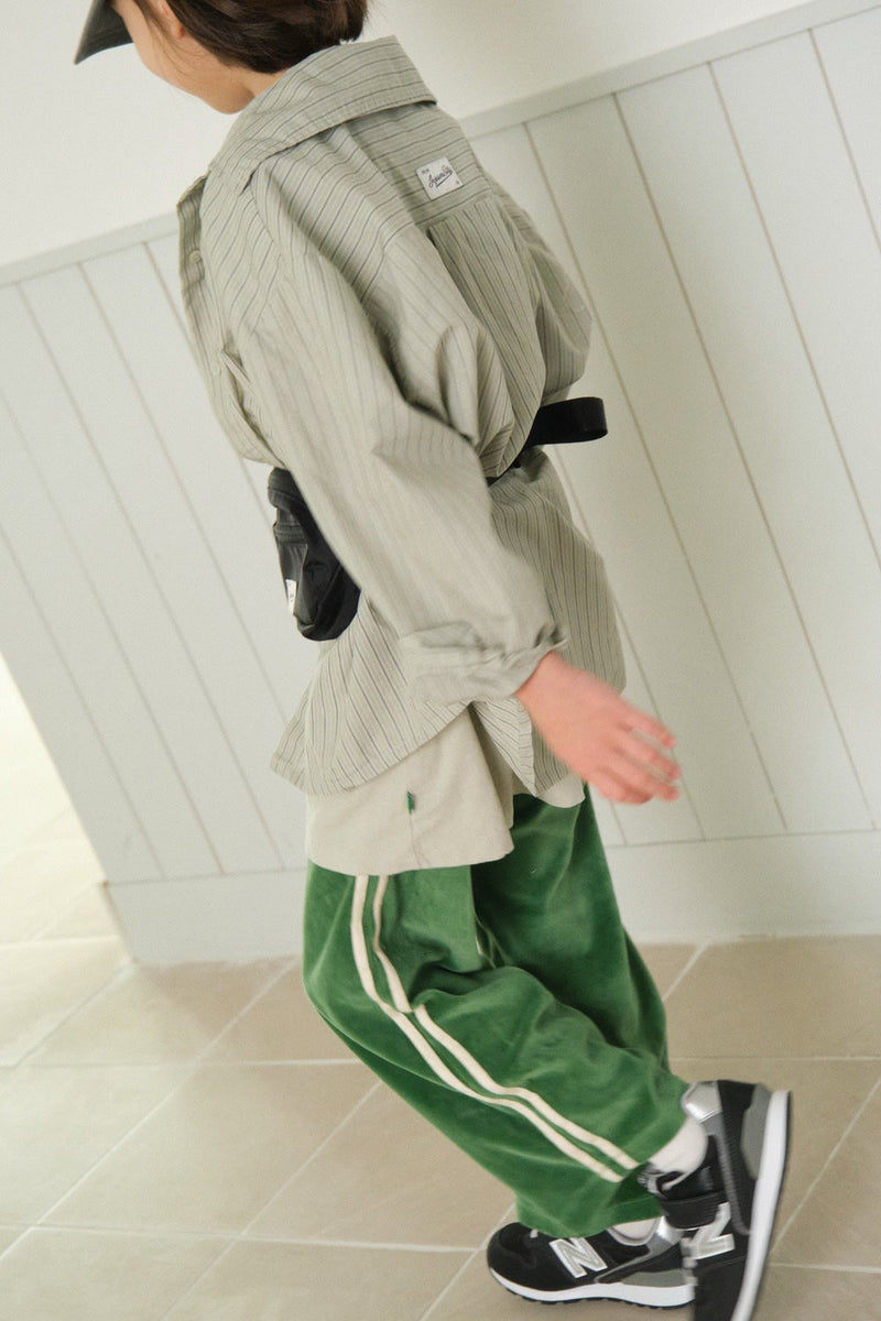 jejeunosity / velvet track pants【for kids & jr.】