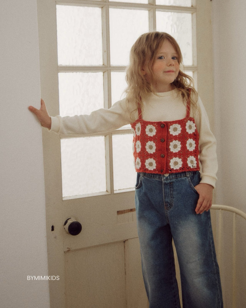by mimi  / cody knit bustier【for kids , jr】