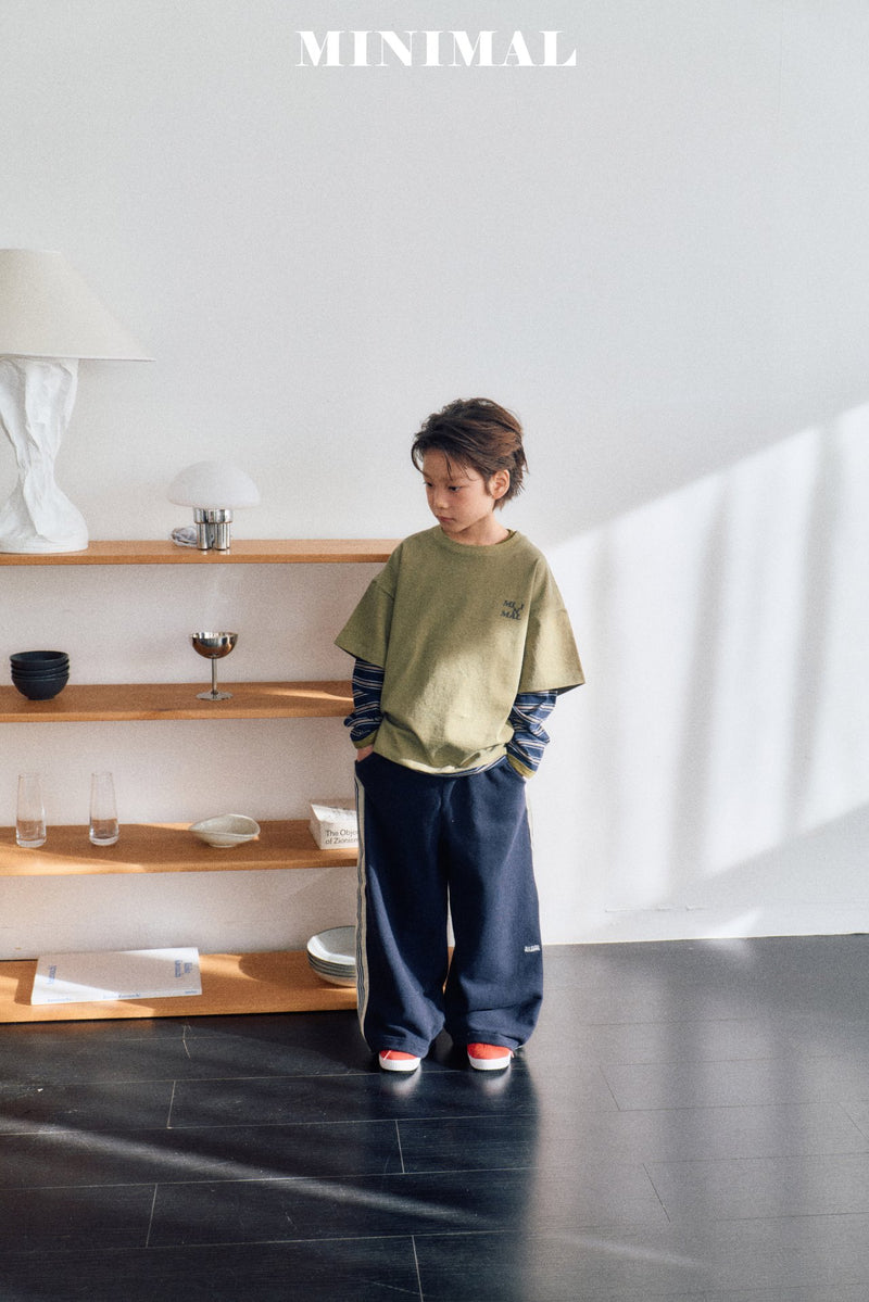 minimal / line string pants【for kids &Jr.】