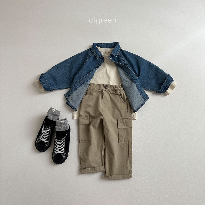 digreen / cargo pants