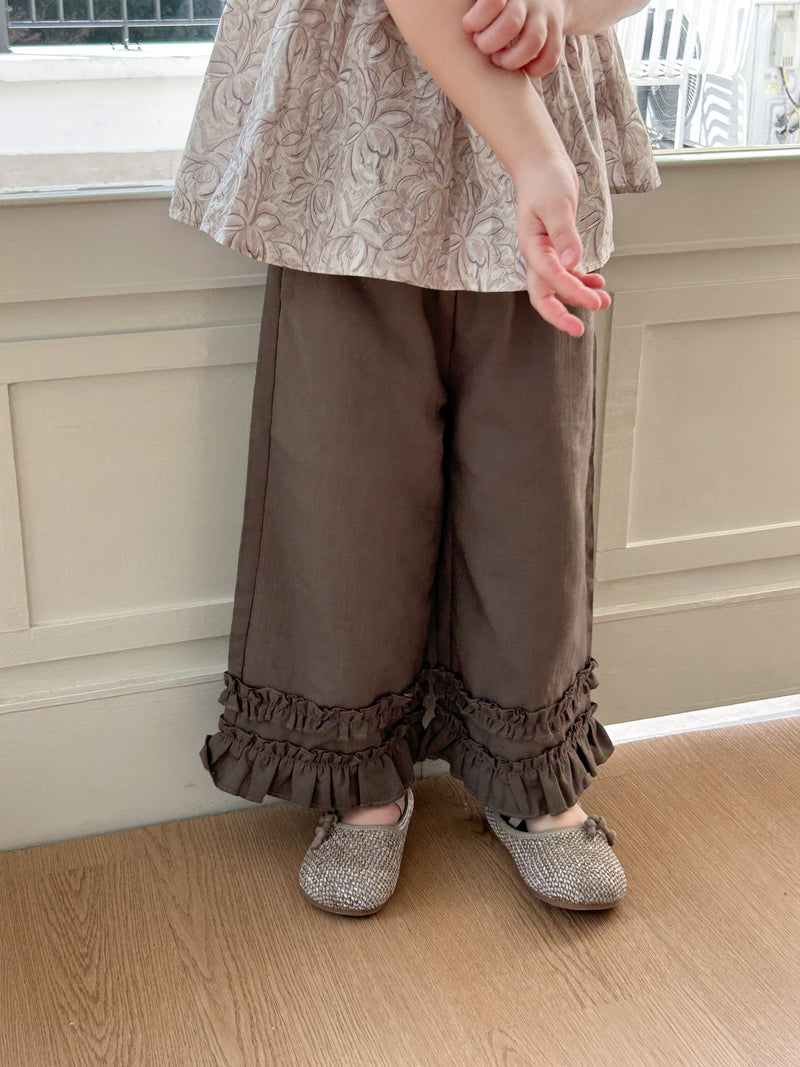 european straight pants【for kids &  Jr.】