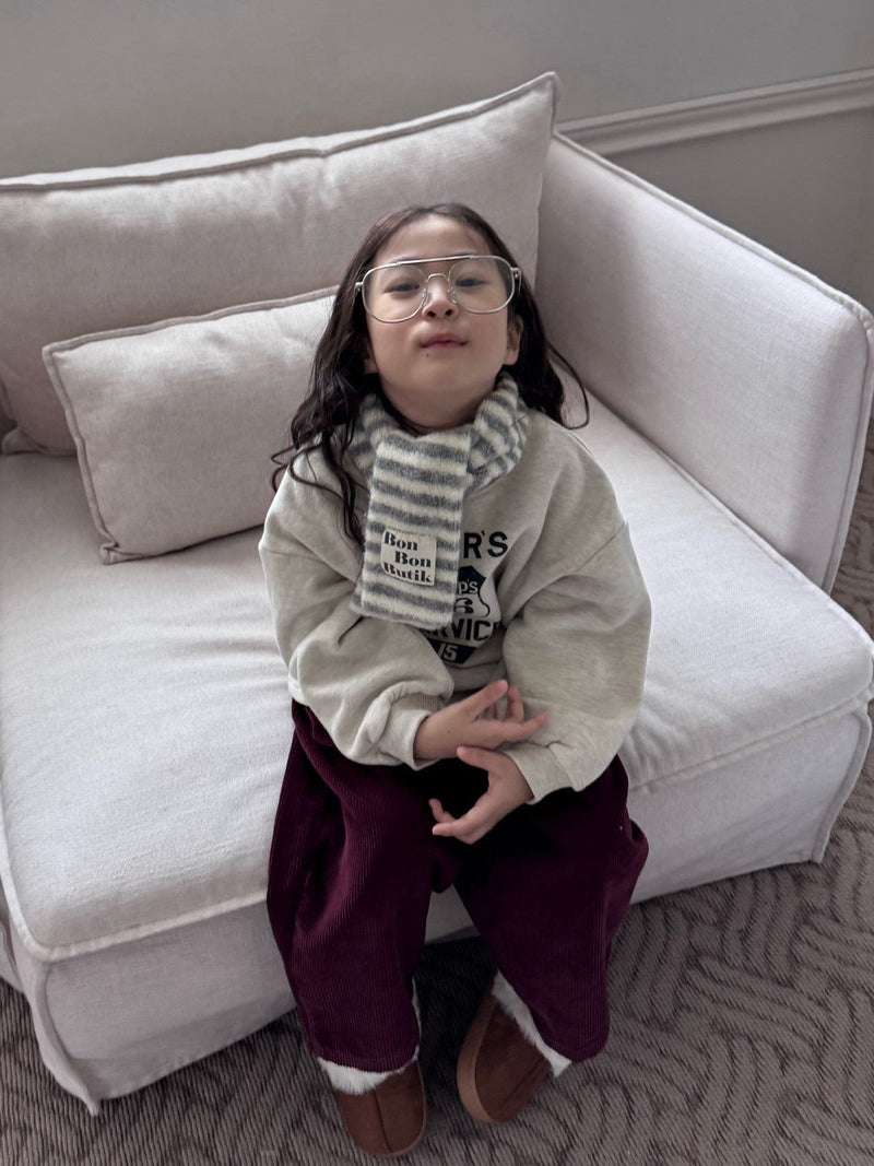 bonbon butik /  boucle muffler【for kids & jr.】