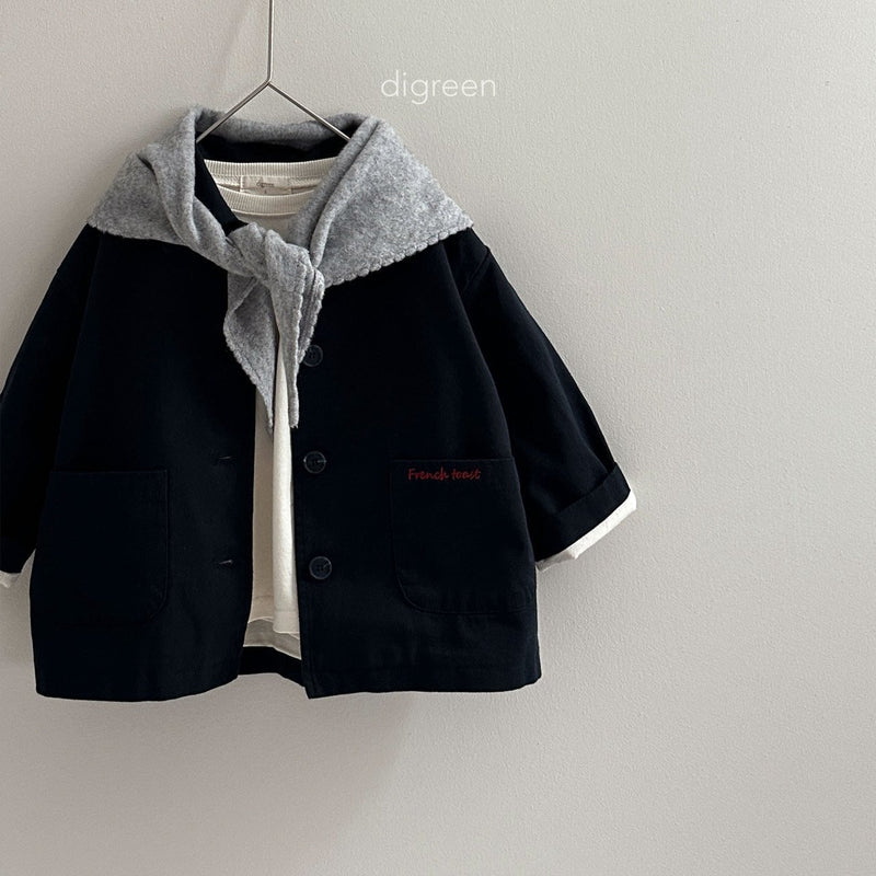 digreen / toast jacket