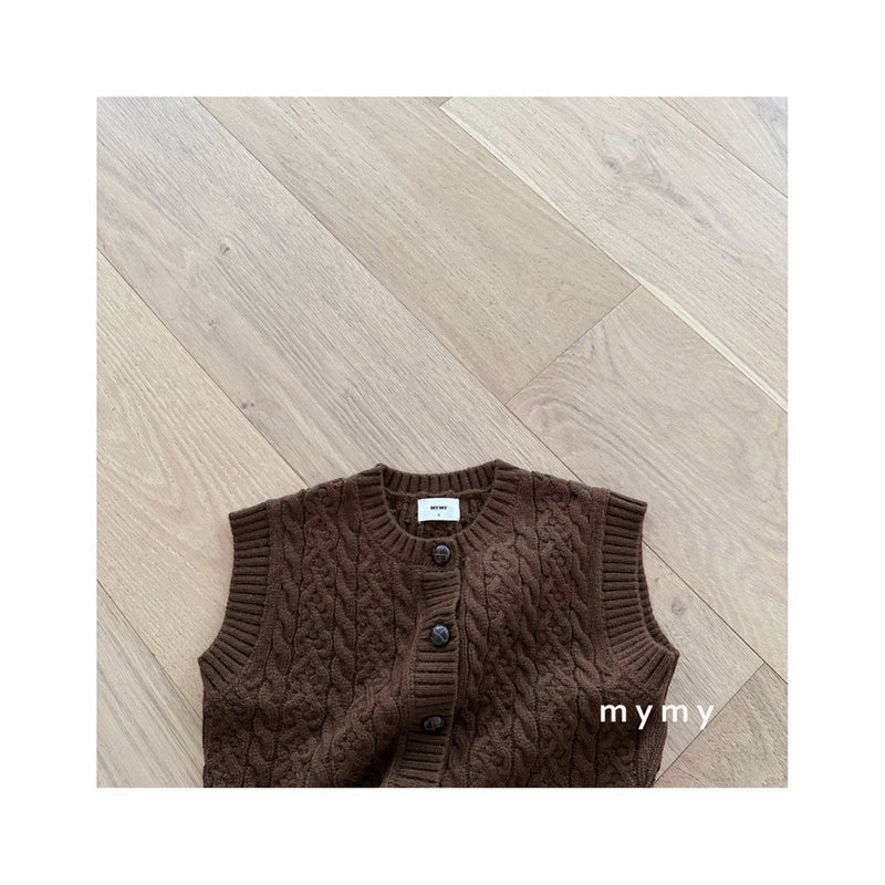 mymy knit vest