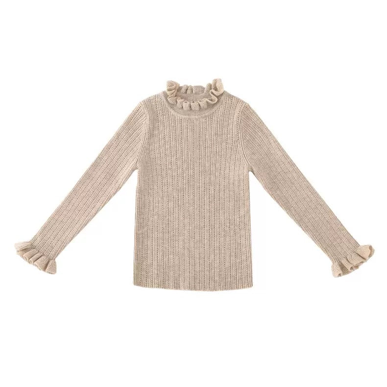 【即納 80/100size】
一部即納　Lilly lace knit tops