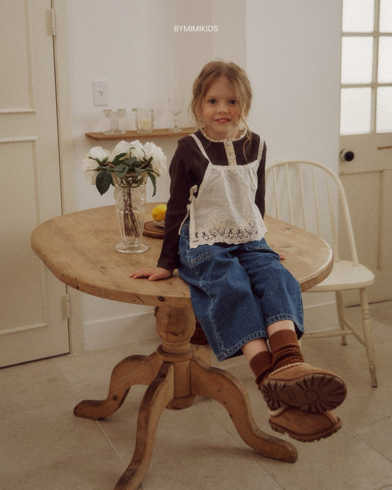 by mimi  / layered bustier【for kids , jr】