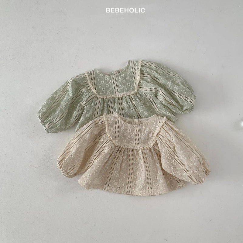 bebe holic / rose frill blouse【for baby 】