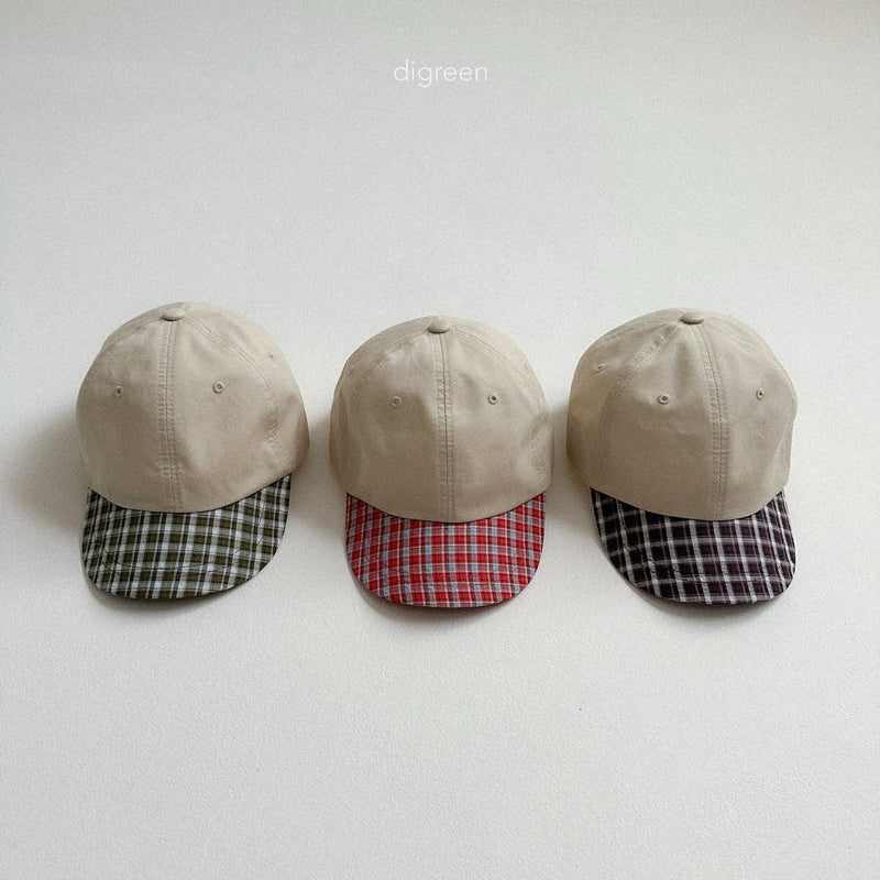 digreen / under check cap【for kids】
