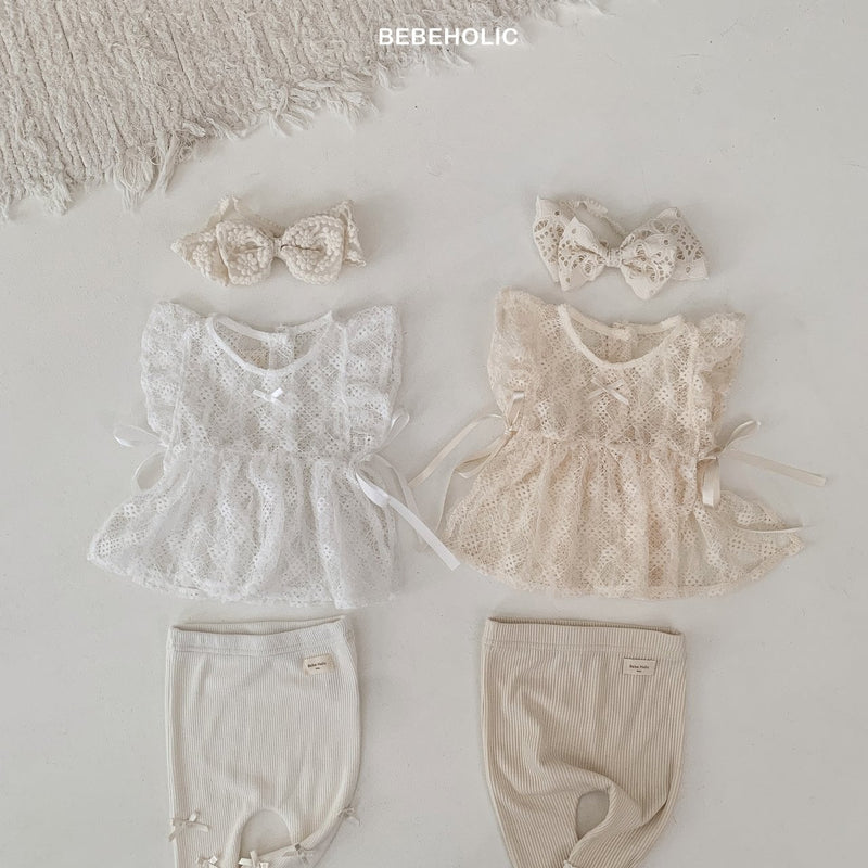 bebe holic / ribbon diamond layered vest【for baby 】