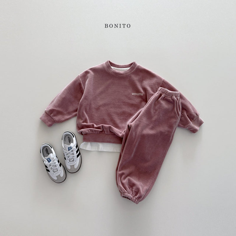 bonito / velours set up【for kids&Jr.】