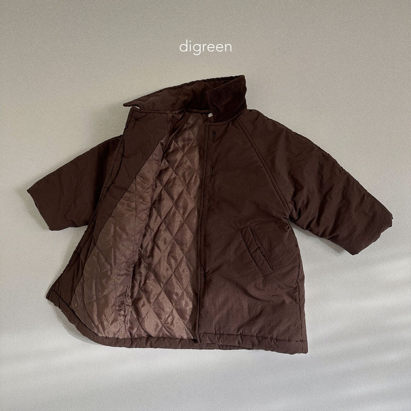 digreen / padded coat