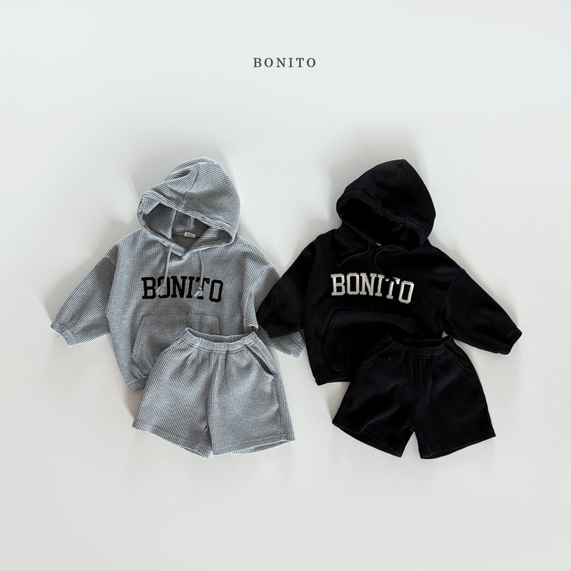 bonito / bonito waffle hood set up【for kids&Jr.】