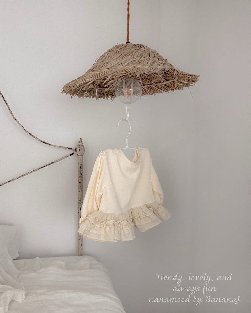 nanamood by banana.j / bebe lopple point tee 【for baby】