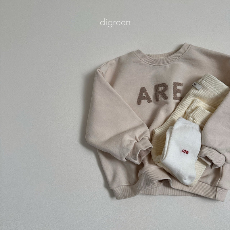 digreen / heart socks【for kids】