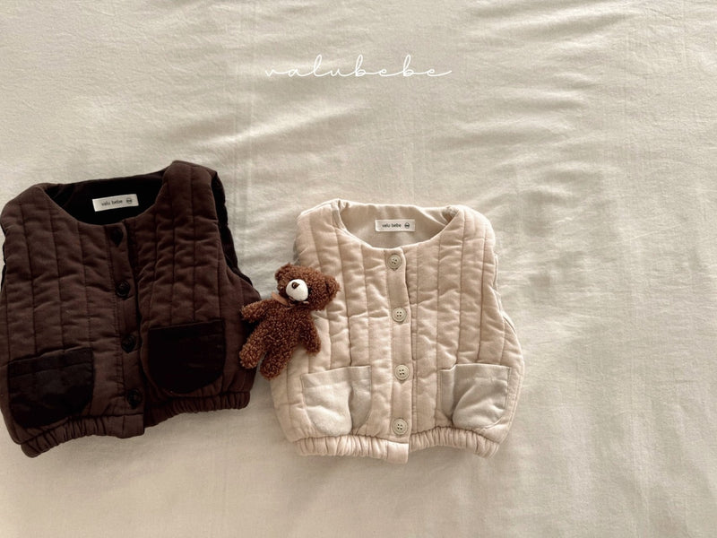 valubebe / haim padding vest【for baby, kids 】