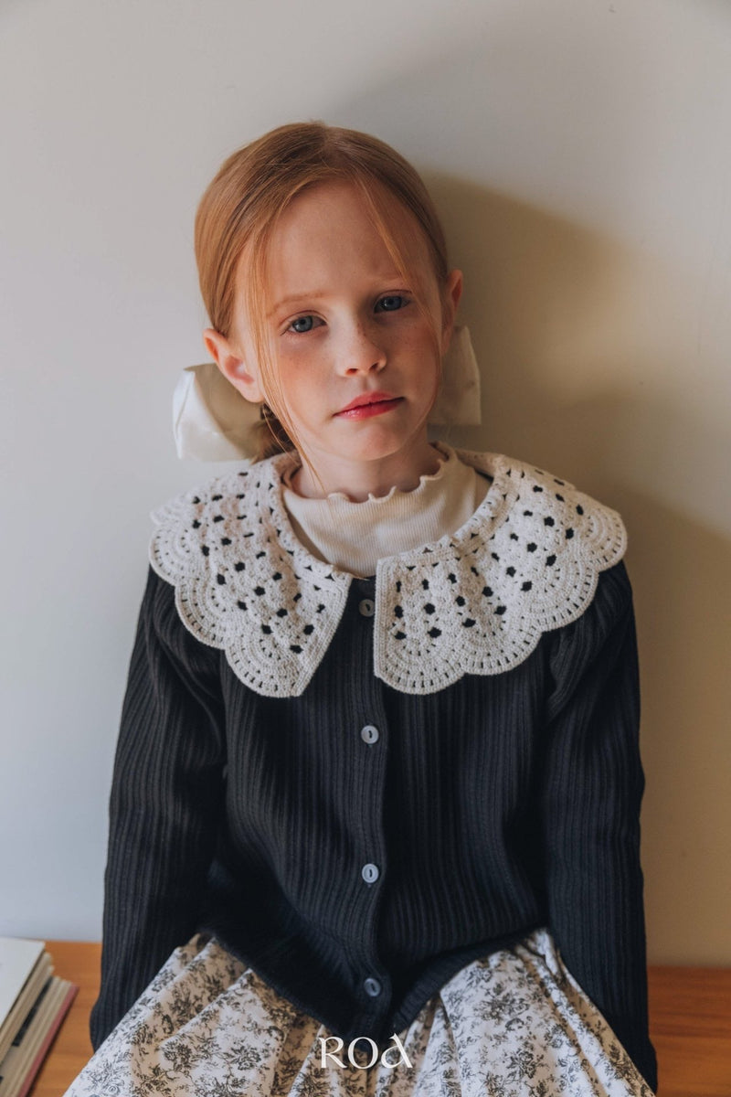 roa / berry cardigan【for kids 】