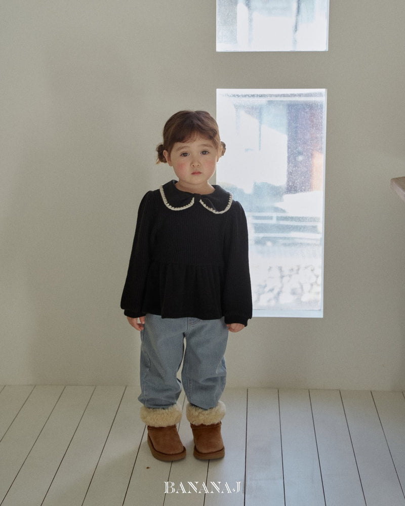 bananaj / winter denim pants【for kids & jr.】