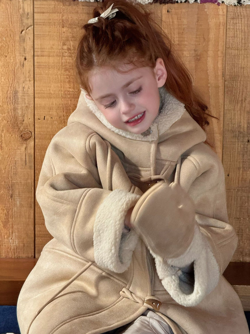 otaly / mouton coat gloves set【for kids , jr】