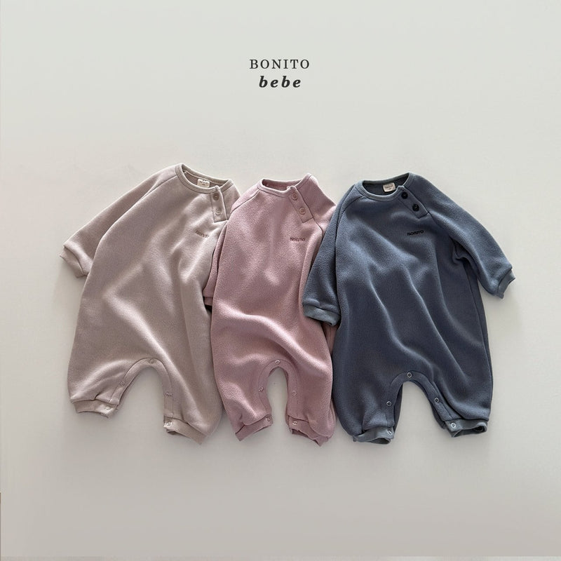 bonito /  knit raglan suit【for baby】