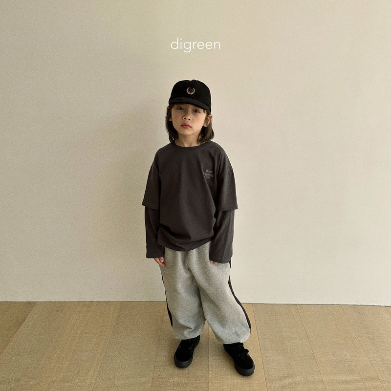 digreen / line jogger pants