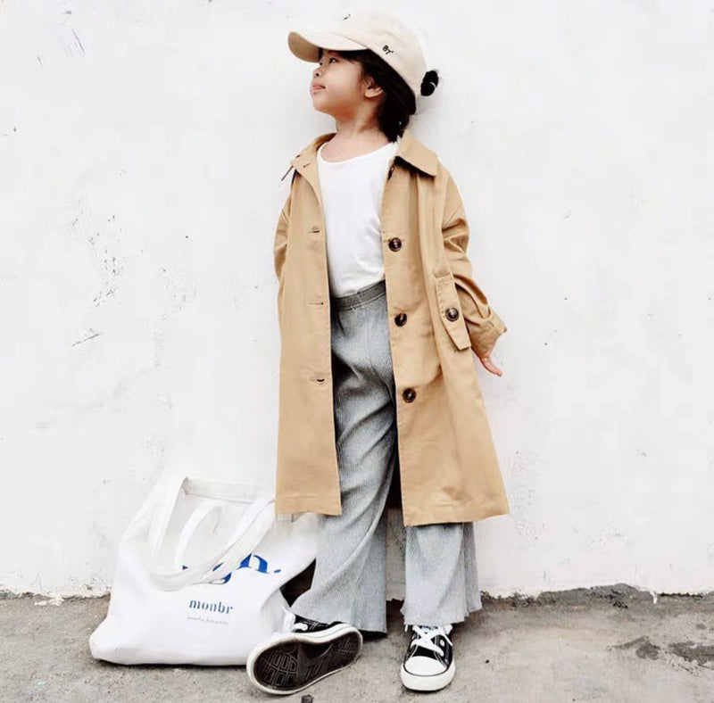 【即納 90/120size】 soutien collar coat【for kids】