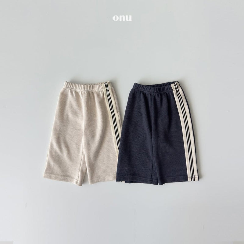 onu / tape line pants【for kids】