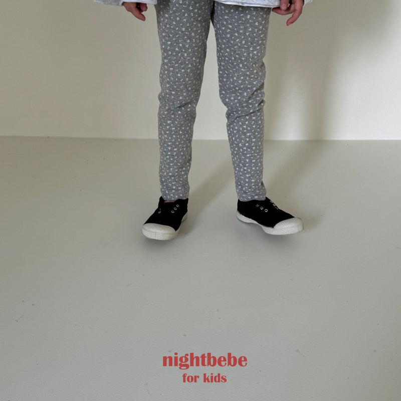 nightbebe / deep flower leggings