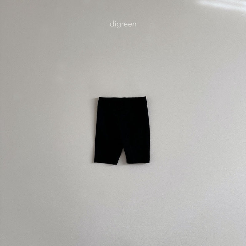 digreen / waffle short leggings