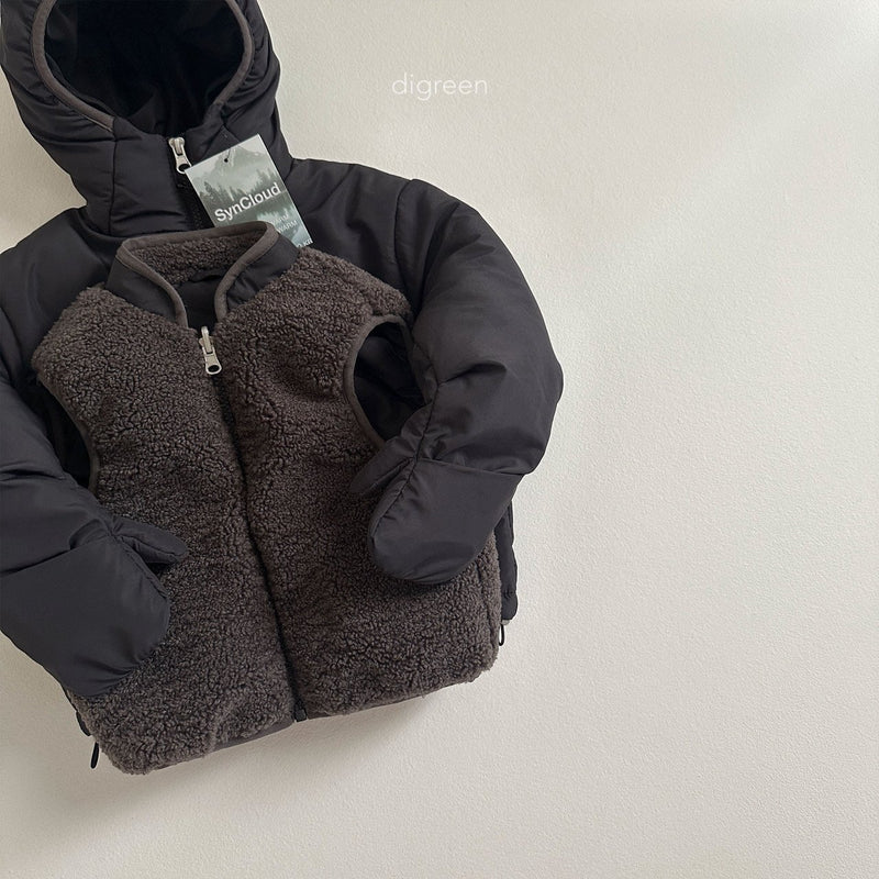 digreen / ANDUS padded jumper