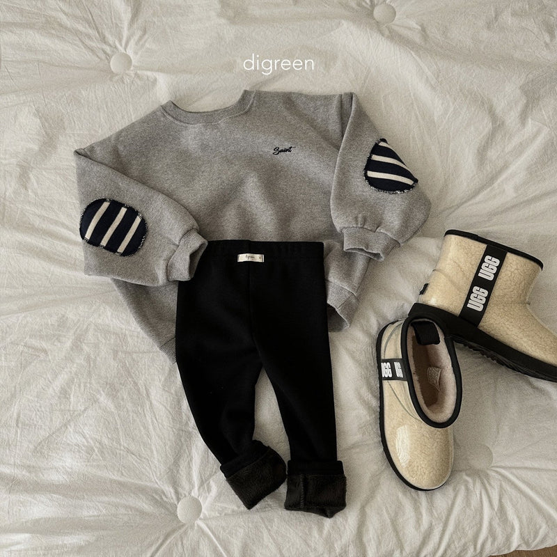 digreen / mink leggings