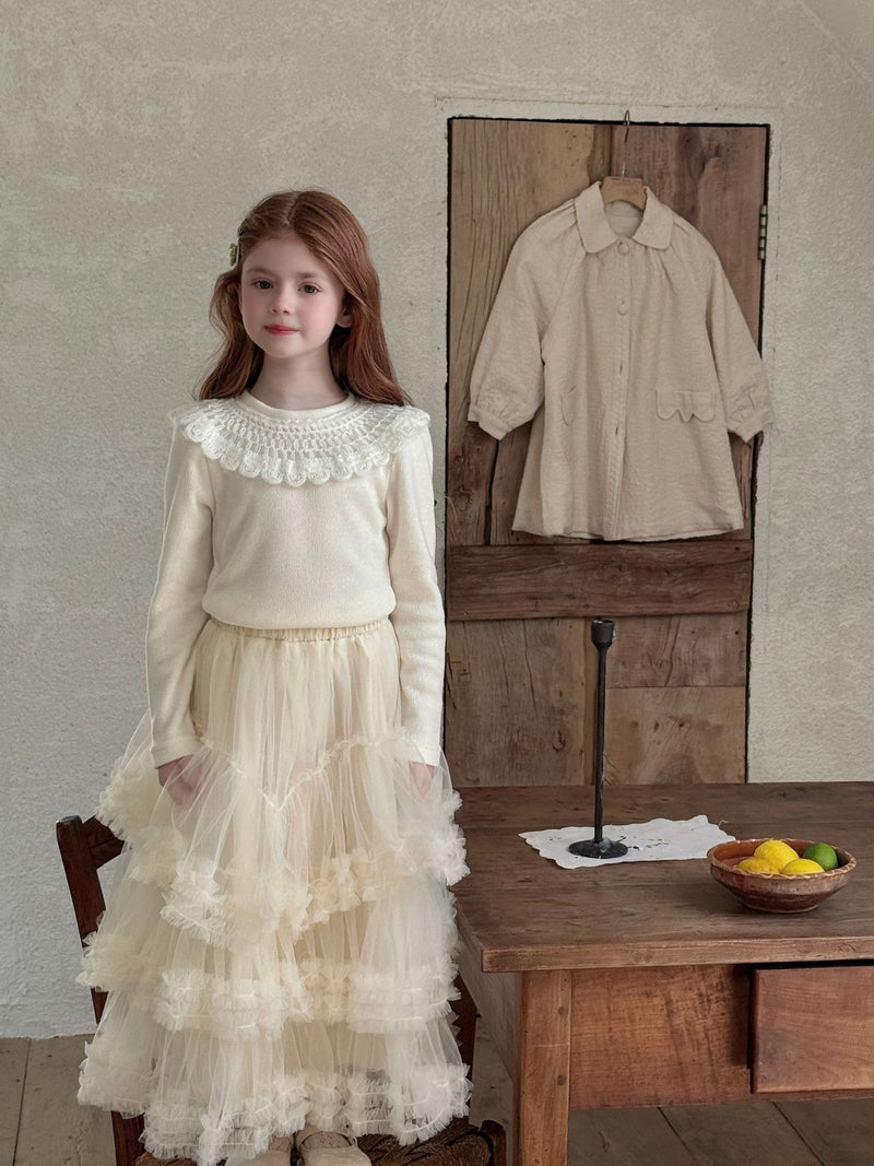 otaly / knit crochet tops【for kids , jr】