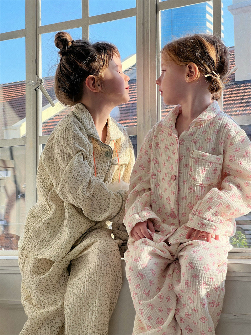 cheng le / flower pajamas【for kids , jr】