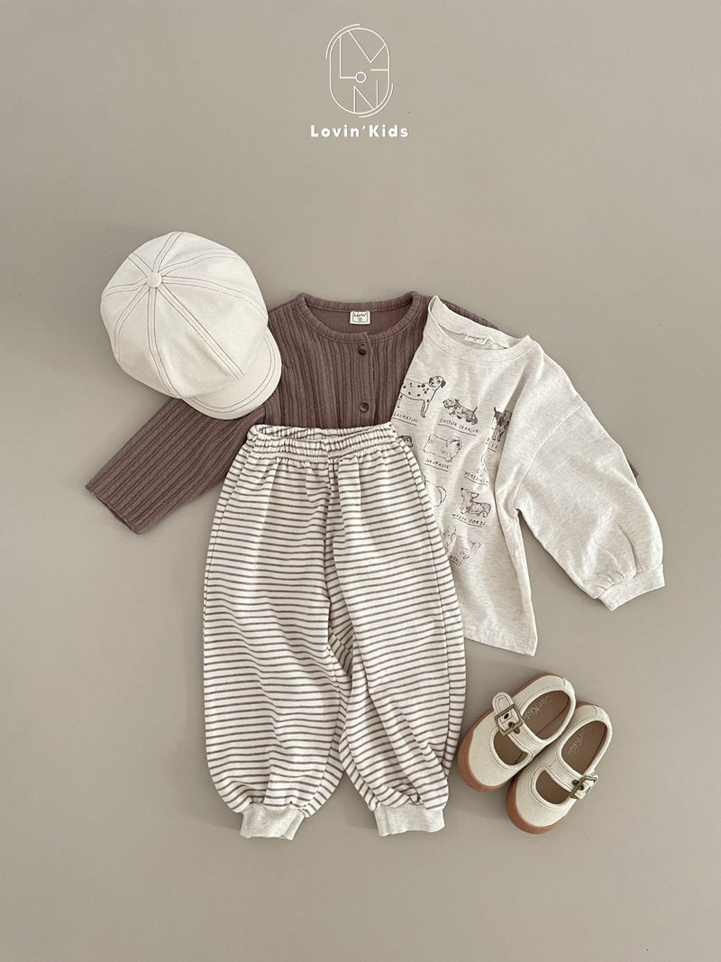 lovin / papirop t-shirt【for kids】
