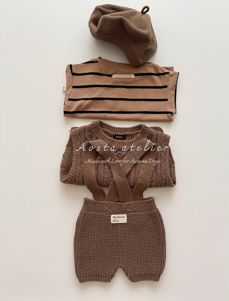 aosta /  signature tee【for baby&kids】