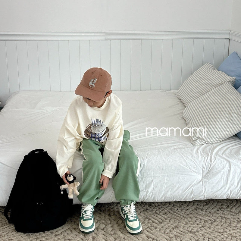 mamami / line jogger pants【for kids & jr.】