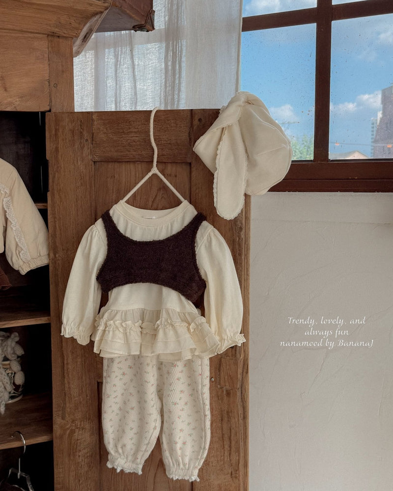 nanamood by banana.j / bebe monsil vest【for baby】